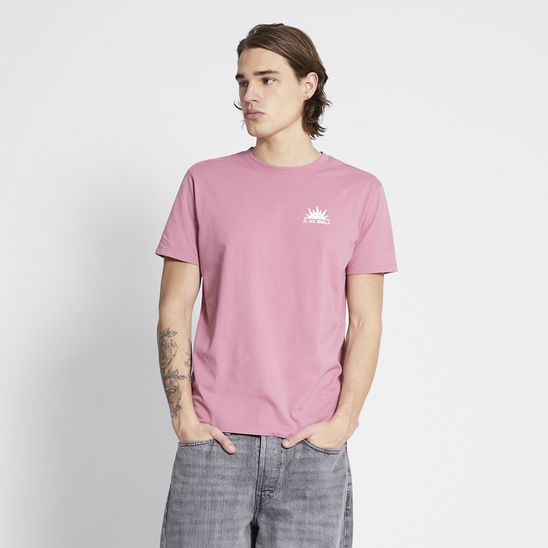 Printed tee "Bill" Pink 2